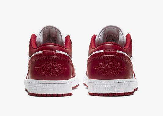 2020 New Air Jordan 1 Low Gym Red White Shoes For Men And Boys Basketball Shoes 553558-611