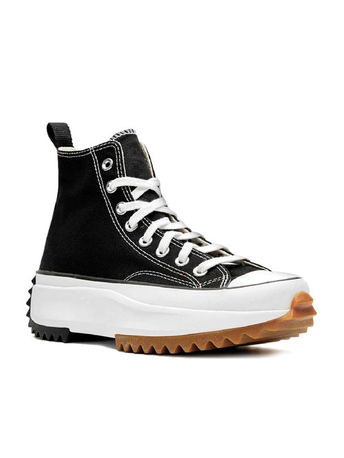 Converse All Star Men's Casual/Running Shoes Black And White Color High Ankle Shoes 166800C