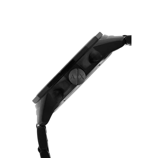 A/X Armani Exchange Banks 44 mm Black Dial Stainless Steel Chronograph Watch For Men-AX-6441