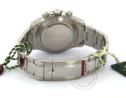 Chronograph Daytona Quartz Silver Blue Metal Men's Watch for Man BLUE-DIAL-QTZ