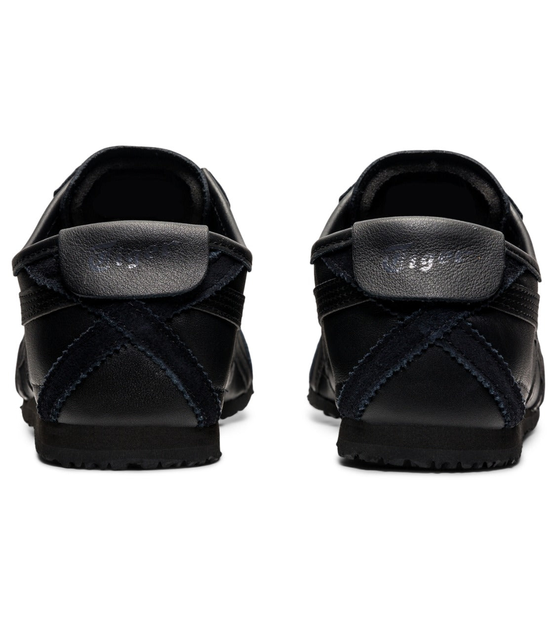 Onitsuka Tiger Unisex (All Black) Mexico 66 Deluxe Shoes Lace-Up Athletic Shoes For Men's Or Boys THL202-9000