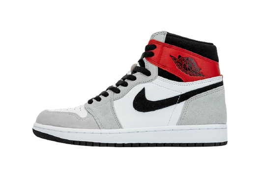 Air Jordan 1 High Light Smoke Grey Shoes For Men And